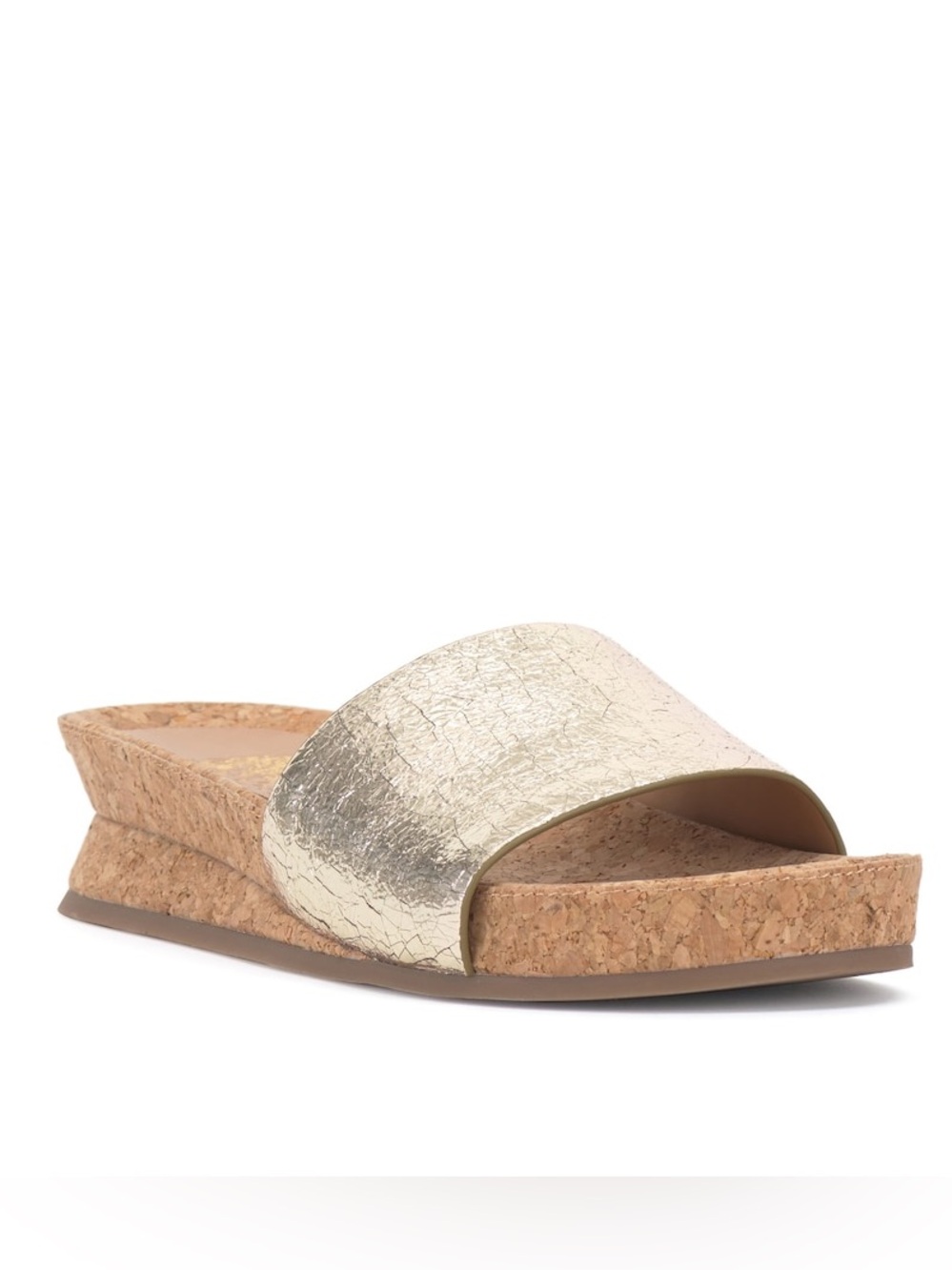 Vince Camuto Gold ‘Febba’ Slides
